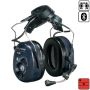 Garniture de communication avec protection auditive WS avec Bluetooth - attaches casque (pour GSM ou radio)